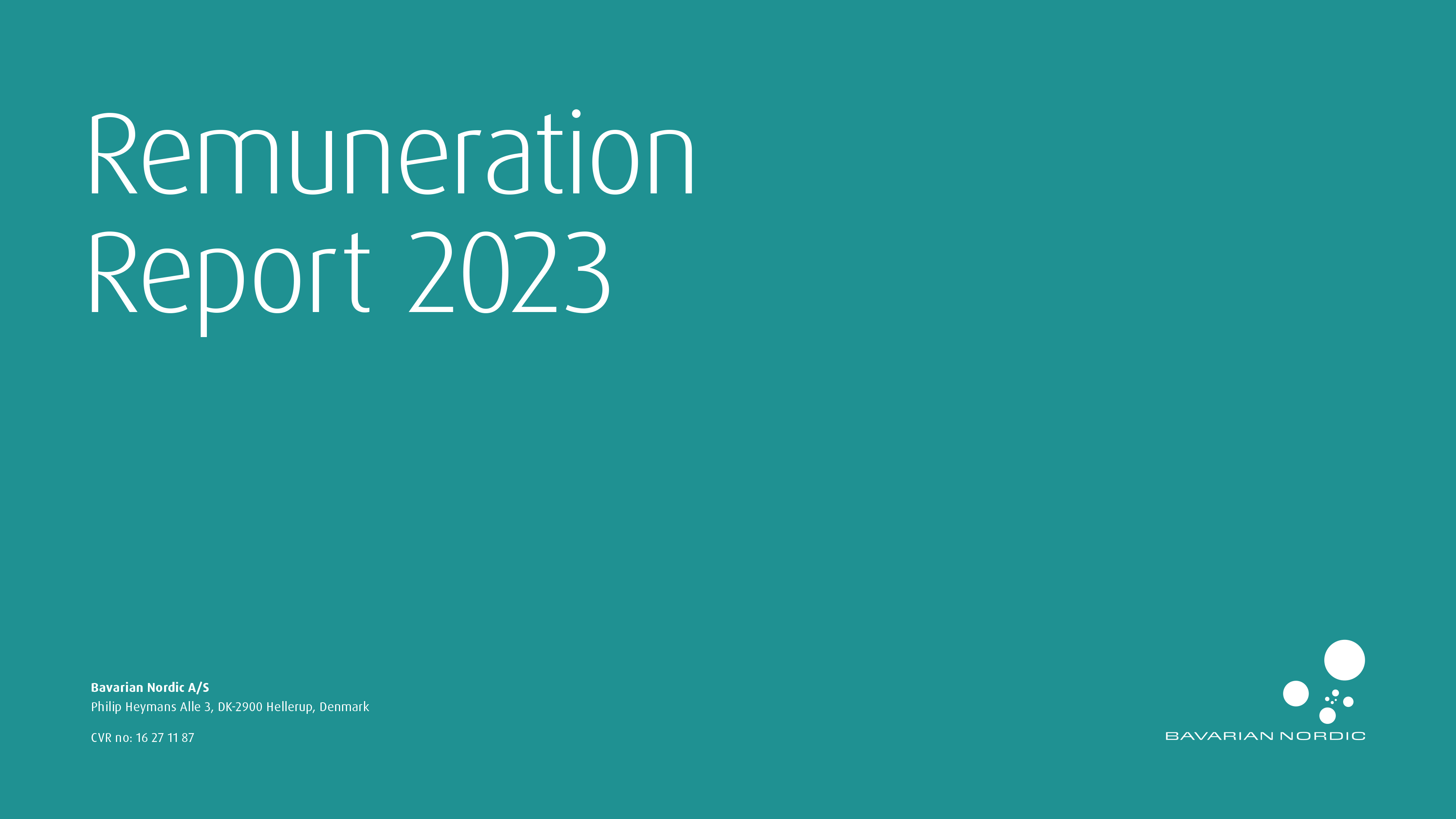 Bavarian Nordic Remuneration Report 2023